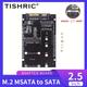 "TISHRIC HOT M2 NGFF Msata SSD Vers SATA 3.0 2.5 Pouces Plaque Adaptateur SATA 6.0Gbps Vers M2 NGFF SATA SSD Vers 2.5 ""SATA3.0 Adaptateur Carte Convertisseur Carte Pour PC Portable"