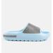 London Rag Dumba Diamante Pool Sliders - Blue - US 9