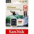 SanDisk microSDXC 128GB Extreme A2 C10 V30 UHS-I U3 - SanDisk