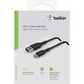 Belkin Micro-USB/USB-A 1m PVC schwarz CAB005bt1MBK - Belkin