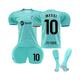 (28(150-155CM)) 2023/24 FC Barcelona Third Jersey #10 Messi Soccer Jersey Kits