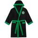 (Black, XL) Celtic FC Mens Dressing Gown Robe Hooded Fleece OFFICIAL Football Gift