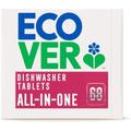 Ecover All in One Dishwasher Tablets 68 Tablets White