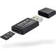 Integral Micro SD Card Reader, USB 3.1 USB 3.0, for micro SD, microSDHC, microSDXC Memory Cards, USB3.0 Memory Card Adapter