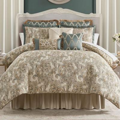 Anora Comforter Bed Set Light Cream, King, Light C...