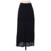 Brandy Melville Casual Skirt: Black Solid Bottoms - Women's Size 3