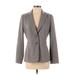 Tahari by ASL Blazer Jacket: Gray Jackets & Outerwear - Women's Size 4