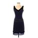 Nine West Cocktail Dress: Blue Dresses - Women's Size 4