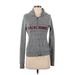 Abercrombie & Fitch Zip Up Hoodie: Gray Tops - Women's Size Small