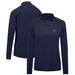 Women's Levelwear Navy Minnesota Timberwolves Kinetic Insignia Core Quarter-Zip Pullover Top
