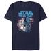 Men's Mad Engine Darth Vader Navy Star Wars Join The Dark Side Graphic T-Shirt