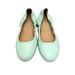 J. Crew Shoes | J. Crew - Light Blue Emma Leather Ballet Flats 8 | Color: Blue | Size: 8