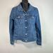 Levi's Jackets & Coats | Levis Danim Trucker Jacket Button Front Classic Wash Size Medium Womens | Color: Blue | Size: M