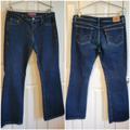 Levi's Jeans | Levi's Vintage Y2k Early 2000s 518 Superlow Boot Cut Dark Blue Jeans | Color: Blue | Size: 13j