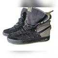 Nike Shoes | Nike Special Field Air Force 1 Ballistic Nylon And Suede Olive And Black Size 15 | Color: Black/Green | Size: 15