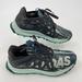 Adidas Shoes | Adidas Womens Vigor Bounce Gray Green Lace Up Running Athletic Shoes Sneakers 9 | Color: Gray/Green | Size: 9