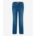 5-Pocket-Jeans BRAX "Style MARY C" Gr. 40K (20), Kurzgrößen, blau Damen Jeans 5-Pocket-Jeans