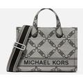Michael Kors Bags | Michael Kors Gigi Small Jacquard Bag Natural/Black New | Color: Black | Size: Os