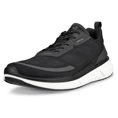 Keilsneaker ECCO "Biom 2.2 M", Herren, Gr. 44, schwarz, Textil, sportlich, Schuhe, Freizeitschuh, Outdoorschuh, Schnürsc