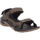 Sandale JACK WOLFSKIN "LAKEWOOD CRUISE SANDAL M" Gr. 45,5, braun Schuhe Damen Outdoor-Schuhe mit Klettverschluss