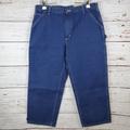 Carhartt Jeans | Carhartt Loose Original Fit Work Dungaree Jean Men 40x28 Blue B13 Dst Nwt | Color: Blue/White | Size: 39