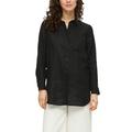 Longbluse S.OLIVER Gr. 38, schwarz (black) Damen Blusen langarm