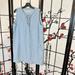 Madewell Dresses | Madewell Denim Dress Blue Chambray Sleeveless Lace Up Neckline Women’s Size M | Color: Blue | Size: M