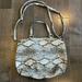 Free People Bags | Free People Snakeskin Bag | Color: Black/White | Size: 13” X 3.5” X 10.5”