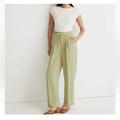 Madewell Pants & Jumpsuits | Madewell Rosedale High-Rise Straight Pant In Blanched Olive Sz 2 Nwt | Color: Green | Size: 2