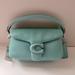 Coach Bags | Coach Pillow Tabby 18 Soft Nappa Leather Blue Mini Crossbody Shoulder Bag Nwt | Color: Blue/Silver | Size: Os