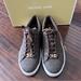 Michael Kors Shoes | *Nib* Michael Kors Women's Keaton Logo Sneakers | Color: Brown | Size: 6