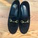 Gucci Shoes | Gucci Velvet Monogram Loafers | Color: Black | Size: 7