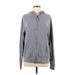 ALLSAINTS Zip Up Hoodie: Gray Tops - Women's Size Medium