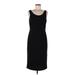 Betsey Johnson Casual Dress - Midi: Black Solid Dresses - Women's Size 8