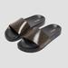 Michael Kors Shoes | Brown Michael Kors Logo Slide Sandals | Color: Brown | Size: 10