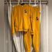 Disney Pants & Jumpsuits | Disney Parks Mickey Mouse Yellow Matching Sweatsuit | Color: Gold/Yellow | Size: M