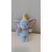 Disney Toys | Disney Baby Dumbo Mini Jingler Rattle Toy Stuffed Animal Plush | Color: Blue | Size: 8
