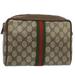 Gucci Bags | Gucci Vintage Supreme Web Gg Monogram Canvas Leather Makeup Bag Brown | Color: Brown/Tan | Size: Os
