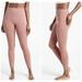 Athleta Pants & Jumpsuits | Athleta Salutation Stash Pocket Ii 7/8 Tight Lt L T Blush Pink 531321 | Color: Pink/Tan | Size: L Tall