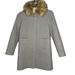 J. Crew Jackets & Coats | Crewcuts By J.Crew Girl's Size 12 Gray Wool Blend Coat Faux Fur Collar Zip Front | Color: Gray | Size: 12g