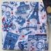 Disney Bags | Disney Paris Reusable Shopping Tote Bag Brand New Nwt | Color: Blue/White | Size: Os