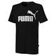 PUMA Kinder T-shirt, Cotton Black, 140 (Herstellergröße: 10 ans)