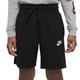 Nike Jungen Jsy Aa Shorts, Black/White/White, 11 Jahre EU