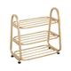 Shoe Cabinet 3/4/5 Tier Free Standing Shoe Racks, Shoe Racks with Adjustable Foot Pads, Metal Shoe Storage Organizers for Entryway Hallway Shoe Rack For Front Door Entrance ( Size : 45*25*45cm )