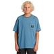 T-Shirt QUIKSILVER "Radical Times" Gr. 14, blau (aegean blue) Kinder Shirts T-Shirts