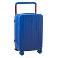 Travel Suitcase Suitcase Wide Trolley Aluminum Frame 20 Inch Suitcase for Women Strong and Durable Trolley Suitcase for Men Trolley Case (Color : Blue, Size : 26)