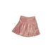 Knit Works Skirt: Pink Brocade Skirts & Dresses - Kids Girl's Size 7