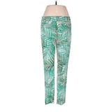 Banana Republic Leggings: Green Batik Bottoms - Women's Size 6
