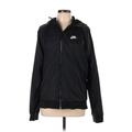 Nike Windbreaker Jacket: Black Jackets & Outerwear - Women's Size Medium