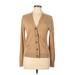 J.Crew Factory Store Cardigan Sweater: Tan Sweaters & Sweatshirts - Women's Size Large